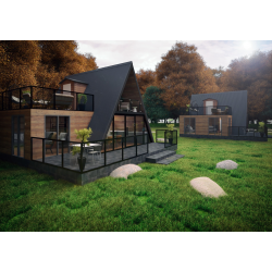 AHŞAP MODERN TASARIM BUNGALOV