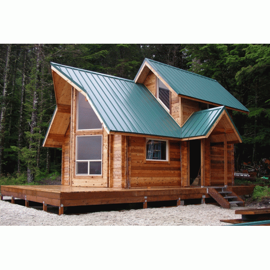 AHŞAP MODERN TASARIM EV