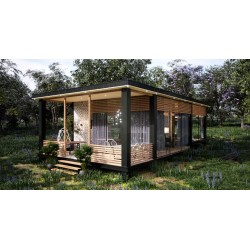 MODERN MİMARİ AHŞAP EV
